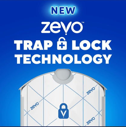 Zevo Plug-in Flying Insect Trap Refill Pack, 8 Authentic Cartridges for Indoor Spaces