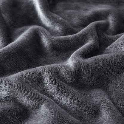 IR Imperial Rooms 2 Pack Sherpa Throw Blankets 50x60 Couch Grey - color: Grey, size: Throw (Pack of 2)