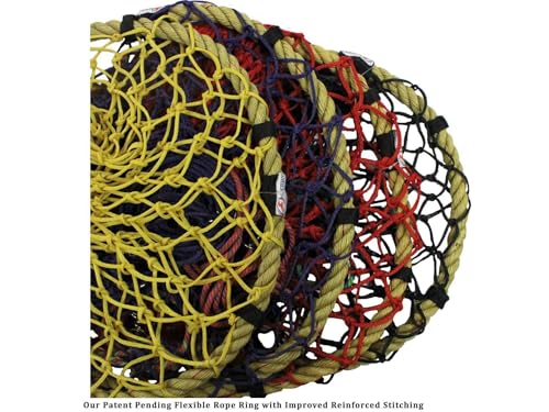 Derby Originals Quik-Fil 48” Slow Feed Poly Rope Hanging Hay Net with 2x2” Holes - color: Royal Blue