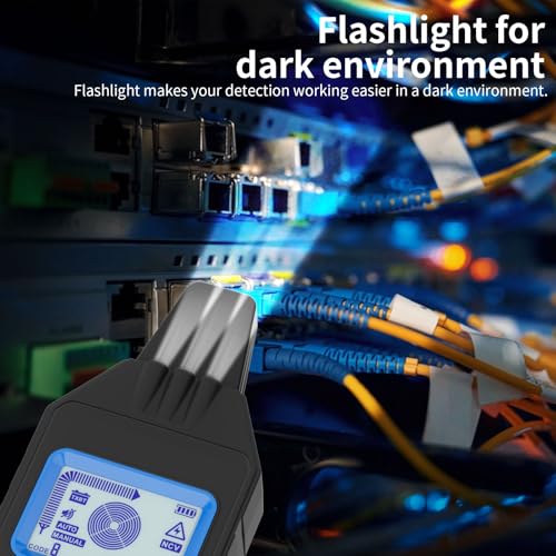 Underground Cable Tester & Circuit Breaker Finder – Professional Anti-Interference Wire Tracer for Buried Cable Locating & Broken Wire Detection - color: Blue