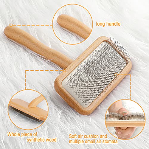 Hand Held Carpet Rake Sheepskin Wool Brush Carding Fur Restore Carpets Softness and Texture Let Rugs to New Looking