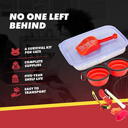 Emergency Zone - Cat Emergency Survival Kit - Bug Out, Emergency, Travel Kits, First Aid - Basic
