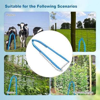 Heavy Duty Fence Repair Tool - 5.5LB, Barb Wire Tightener with Ergonomic Handles, Fence Stretcher Repair Fixer for Farms, Ranches, and Various Household Fences