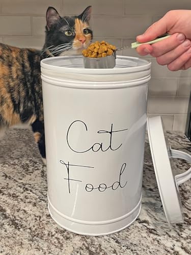 Midlee Metal Cat Food Storage Container - Large