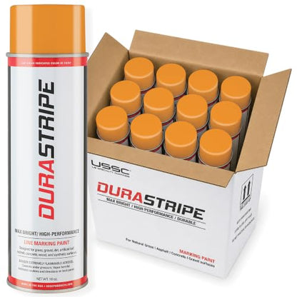 Athletic Field Marking Paint (Orange) (CASE) 12/18 Ounce Cans. - color: Orange