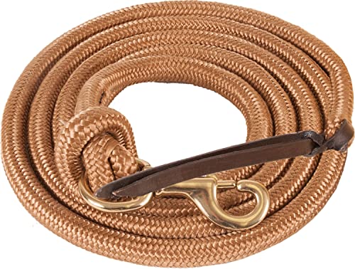 Mustang Poly Cowboy Lead Rope Tan - color: Tan
