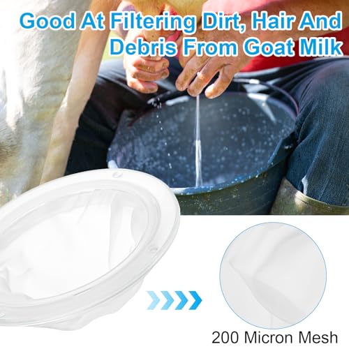 2pcs Ultra Fine Mesh Strainer, 200 & 400 Mesh Strainer, Fine Mesh Strainers Filter for Cooking Oil Milk Juice Wine Cheese Whey Grease Coffee