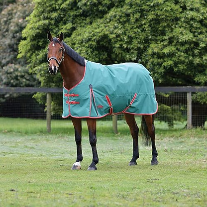 WeatherBeeta ComFiTec Prelim Standard Neck Medium, Dark Green/Red/White, 78" - size: 78"
