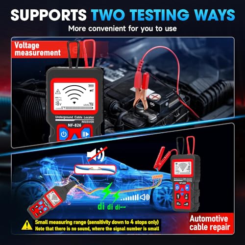 NF-826 Underground Wire Locator Buried Cable Tracer Tone Generator