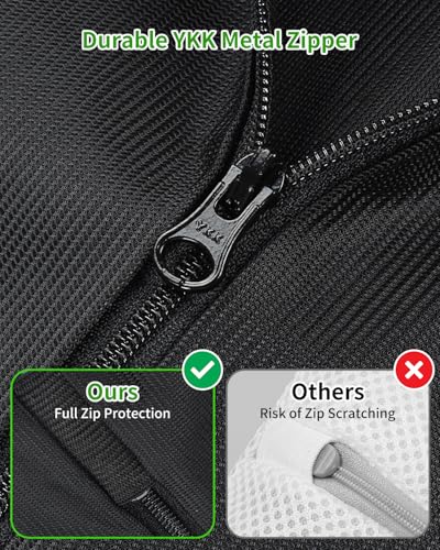 OTraki 2 Pack Mesh Laundry Bags 16X20 inch Durable Laundry Garment Bag | Mesh Large Lingerie Wash Bags Zippered Garment Washing Net for Underwear Hosiery Blouse Sweater Dress - size: 16 x 20 inch