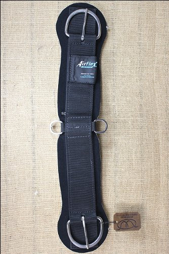 Weaver Leather Airflex Straight Cinch 26 Inch Black - color: Black, size: 26-Inch