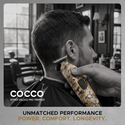 Cocco Hyper Veloce Pro Trimmer, Digital Gap Graphene Blade Edger - color: Camo