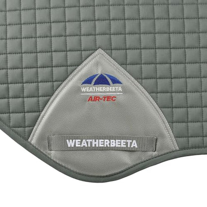 WeatherBeeta Prime Air-Tec Jump Shaped Saddle Pad - color: Grey, size: Large