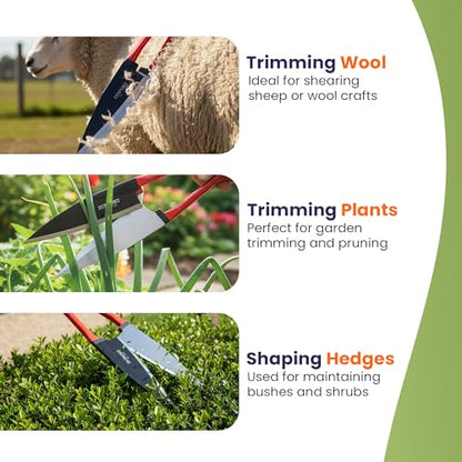 Heavy Duty Onion Sheep Shear, 13-Inch