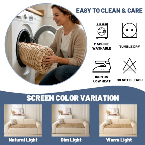 Couch Covers for Dogs (Brown, 27.6" x 70.8") - color: Brown, size: 27.6"x70.8"