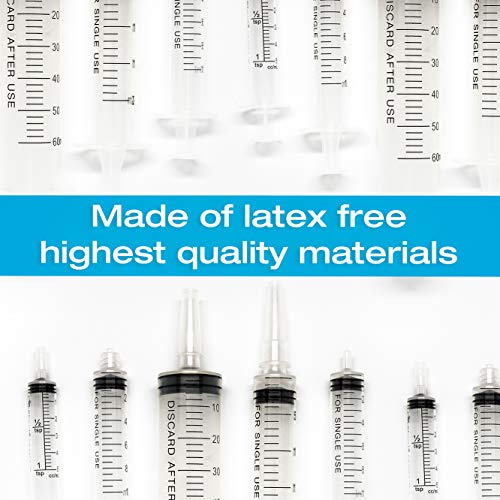 30 mL Syringe for Liquids: Oral Dispenser Syringe with Cover, 50-Pack