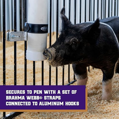Weaver Livestock Vertical Pig Waterer Kit with Steel Nipples