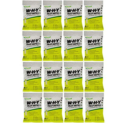 RESCUE! Non-Toxic Wasp, Hornet, Yellowjacket Trap (WHY Trap) Attractant Refill - 2 Week Refill - 16 Pack
