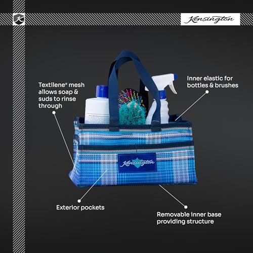 Kensington Protective Products Horse Grooming Tote Bag, Lavender Mint - color: Lavender Mint