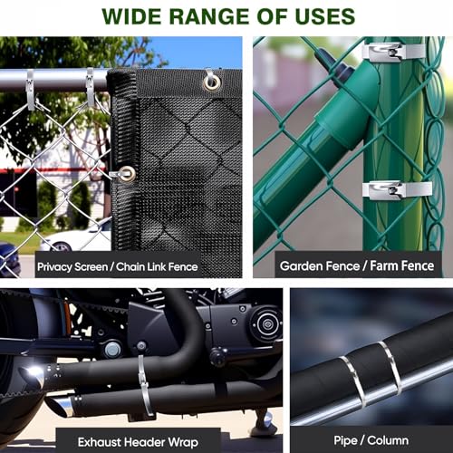 Cable Tie Gun，Stainless Steel Zip Tie Gun, Special Tool For Fastening And Cutting Metal Cable Ties. Stainless Steel Zip Tie Tool Used to Repair Fence, Pipe Wrap, Outdoor bundling - color: Tool