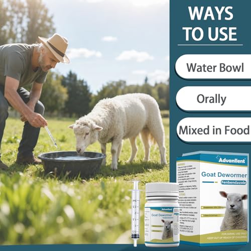 Fenbendazole Goat &Sheep Dewormer Parasite Control 150 ml Liquid