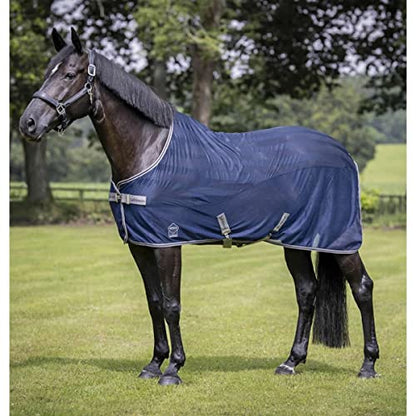 LeMieux Arika Air-Tek Sheet - Cooling- Blanket - Navy - 75" - size: 75"
