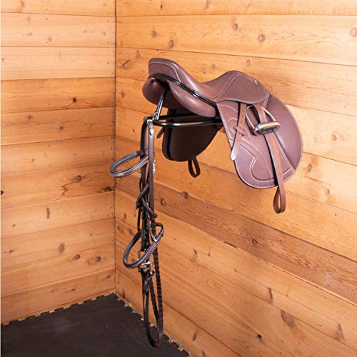EASY-UP Fold Down Western & English Saddle Rack for Horse | Durable & Versatile | Mountable Design | 5-Year Warranty