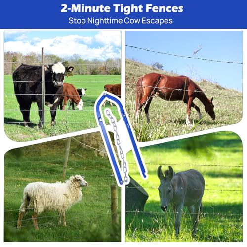 Fence Tightener, Heavy Duty Barbed Wire Fence Stretcher