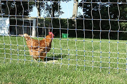 42" x 164' Standard Electric Poultry Netting Kit with A/C Energizer (11/42/3) Electric Chicken Fence Kit for Backyards, Homesteads, and on Farms and Ranches - style: AC Energizer- N1500