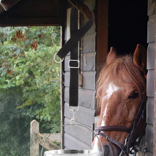 balacoo Horse Bucket Hanging Straps 4-Pack | Nylon, Adjustable feeder support, Stall and farm use
