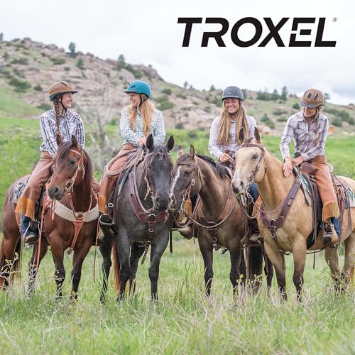 Troxel Troxel Dakota Horseback Riding Helmet - color: Grizzly Brown, size: Medium