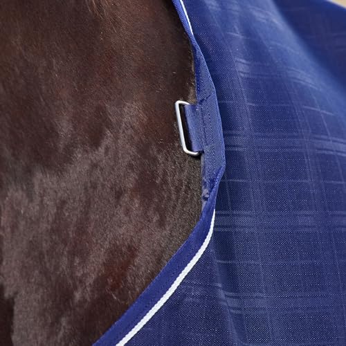 WeatherBeeta ComFiTec Prelim Turnout 0g, Navy Embossed Plaid, 87" - size: 87"
