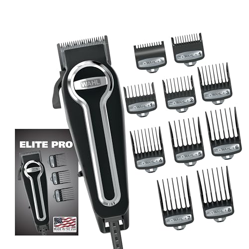 Wahl USA Elite Pro High-Performance Corded Home Haircut & Grooming Kit