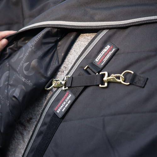 Schneiders Tekno-Fleece Stable Blanket Neck Cover | Lightweight Fleece | Winter Neck Cover for Horses | Improved Sizing - size: Medium