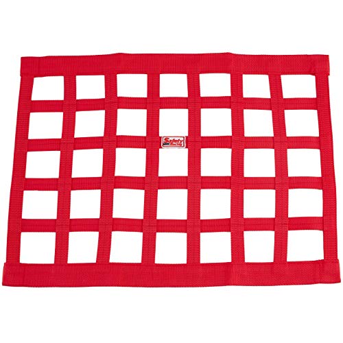 Ribbon Style Window Net 18x24 Racing Safety Nylon Polyester Purple - color: Purple