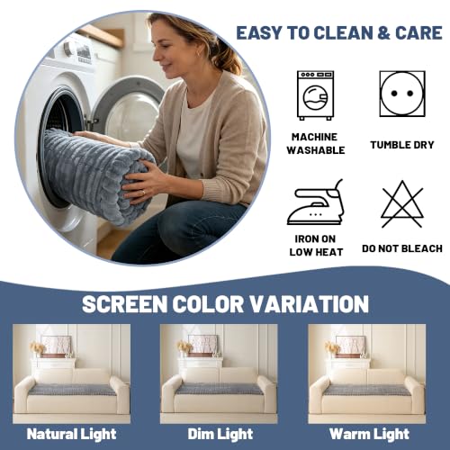 Waterproof Couch Cover for Dogs Washable (Grey, 27.6" x 82.6") - color: Waterproof Grey, size: 27.6"x 82.6"