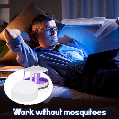 48 Pcs Round Refillable Glue Boards 7.1 Inch for Fruit Flies Gnats Moths Mosquitoes Compatible with Most Indoor Outdoor Fly Catching Lamps - size: 7.1inches
