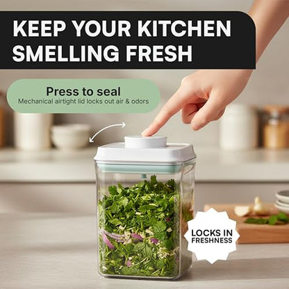 Bop Top Airtight Food Storage Containers | Pop-Top Lid | 6 Cups / 50 Oz - color: Single: 50 oz