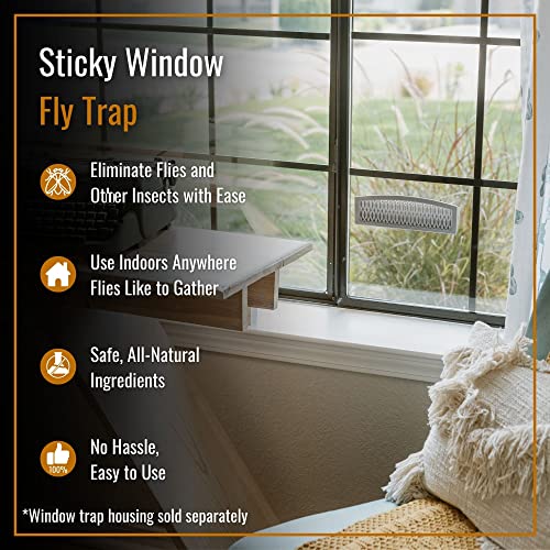 Dr. Killigan's Replacement Traps for The Fly Inn, 6 Sticky Trap Refills