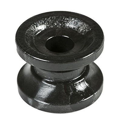 Zareba Donut Corner Insulator for Electric Fencing - ICDB-Z - Black, 10 Pack - 5000 lb Tensile Strength - Durable Construction - Use with Wire, Polytape, Polyrope - Includes 10 Insulators - size: 1 Bag