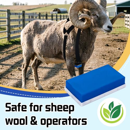 Replacement Marking Crayon Blocks for Ram Breeding Harness (Blue) - color: Blue