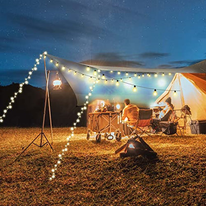Forceatt 12x14FT Tarp with 2 Poles, Waterproof Anti-UV Camping Tarp Car Awning (UPF50+), Lightweight Sun Shelter for Car, Tent and Hammock in Hiking, Backpacking, Garden and Traveling - color: Light Blue