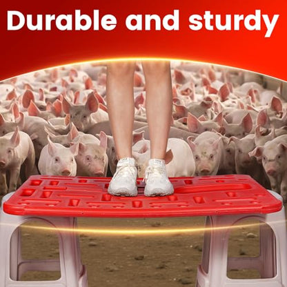 Livestock Sorting Panel with Paddle, Pig Board, Lightweight&Sturdy