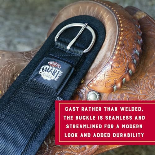 Weaver Leather Equine Felt Lined Smart Cinch - color: Black, size: 30-Inch