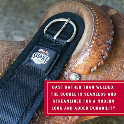 Weaver Leather Equine Felt Lined Smart Cinch - color: Black, size: 30-Inch