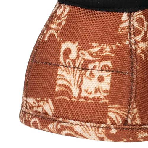 Weaver Leather Checkerboard No Turn Bell Boots Large