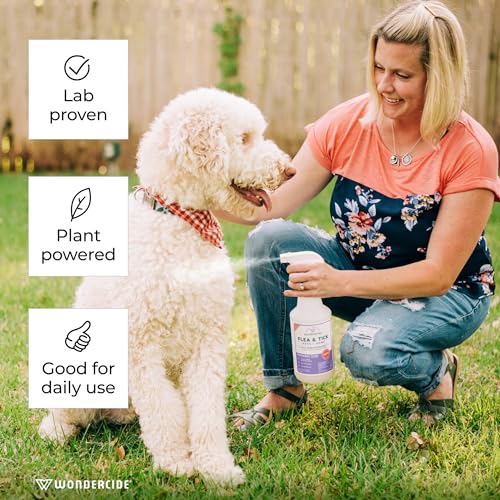 Wondercide - Flea, Tick & Mosquito Spray for Pets & Home - Rosemary 32 oz - color: Rosemary, size: 32 OZ