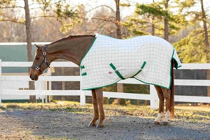 MIller's Aussie Ripstop Stable Sheet - color: Forest Green, size: 78