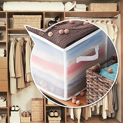 Cedar Space Cedar Blocks for Clothes Storage, 60 PCS Cedar Chips and Balls - size: 60 Count (Pack of 1)