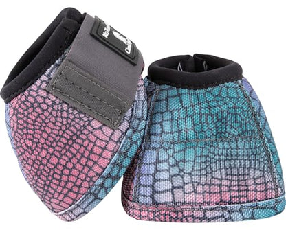 Classic Equine Dyno Turn Bell Boots - color: Gator, size: Medium